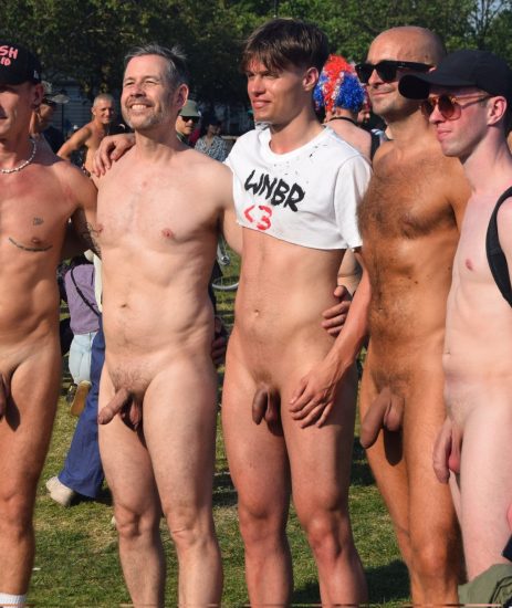 World naked bike ride guys