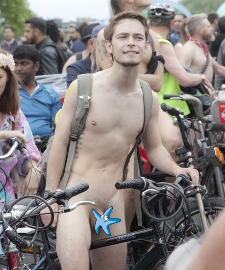 World Naked Bike Ride twink