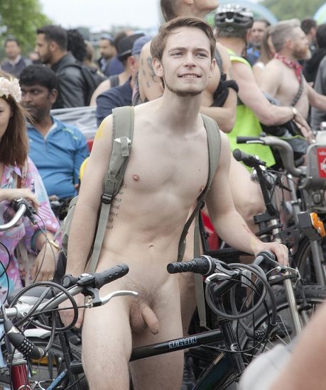 World Naked Bike Ride twink