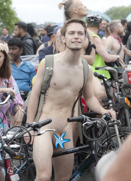 World Naked  Bike Ride twink